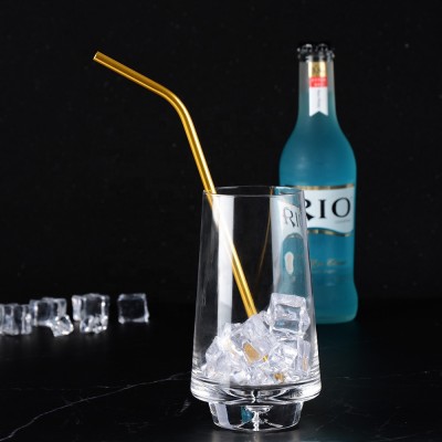 Custom Durable Colorful Metal Straw Aluminum Drinking Straw