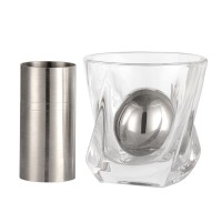 Newset Amazing Best Seller 3pcs Barware Kit FDA Standard Stainless Steel Glass Cocktail Set for Bar & Party