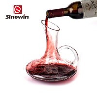 Quality Sell 100% Crystal Glass Red Wine Aerator Decanter For Wine Accessories