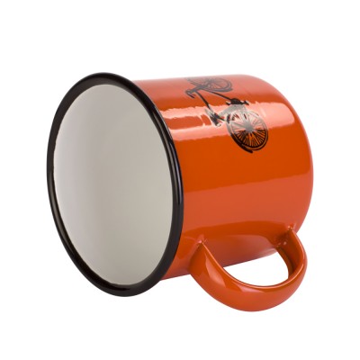 Outdoor camping cheap and high quality enamelled cup fashionable Enamel Mug